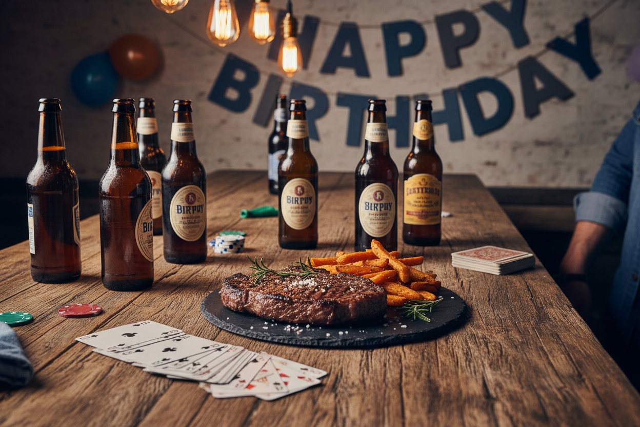 Craft beer celebration birthday