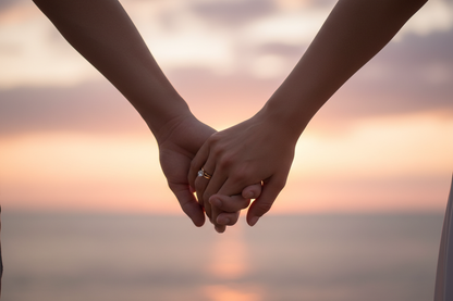 Valentine Holding Hands
